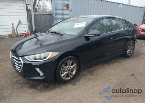 2018 Hyundai Elantra Value Edition from USA, damaged, VIN KMHD84LF5JU502963